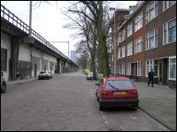 straatbeeld richting centrum