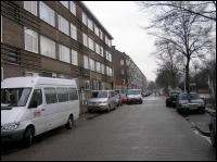 Straatbeeld Hogenbanweg te Rotterdam