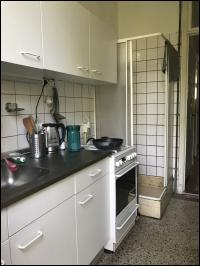 Appartement 68b1 - keuken met douche